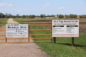 Restricted Use Site gate